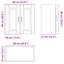 Armoire murale Vidaxl-113425413