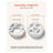 2PCS Grinding Sheets for Electric Grain Mill Grinder, Marble Dry & Wet Grinding Discs, Replacement Grinding Plates Compatible with GM-002 Corn Spice Mill Grinder