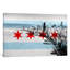 Chicago City Flag (Downtown Skyline) - Wrapped Canvas Print-50007262