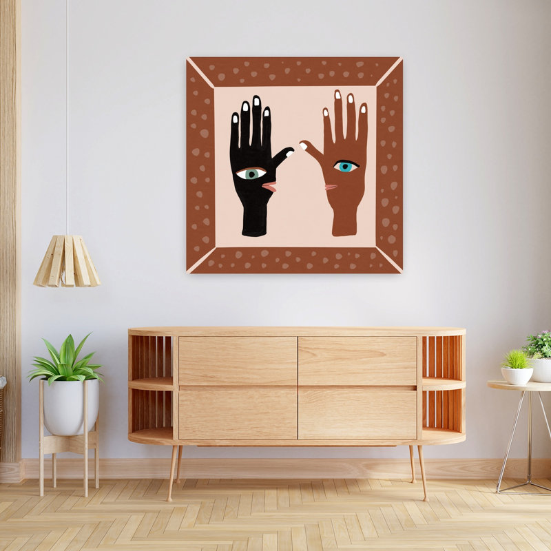 Art contemporain, art contemporain abstrait, H 36 po x l 36 po