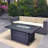 Sunbeam Serenity Aluminum Propane/Natural Gas Fire Pit Table-97926731