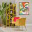 Art mural Mid-Century "Bold Plant" encadré par Ioana Horvat-833586940-833586943