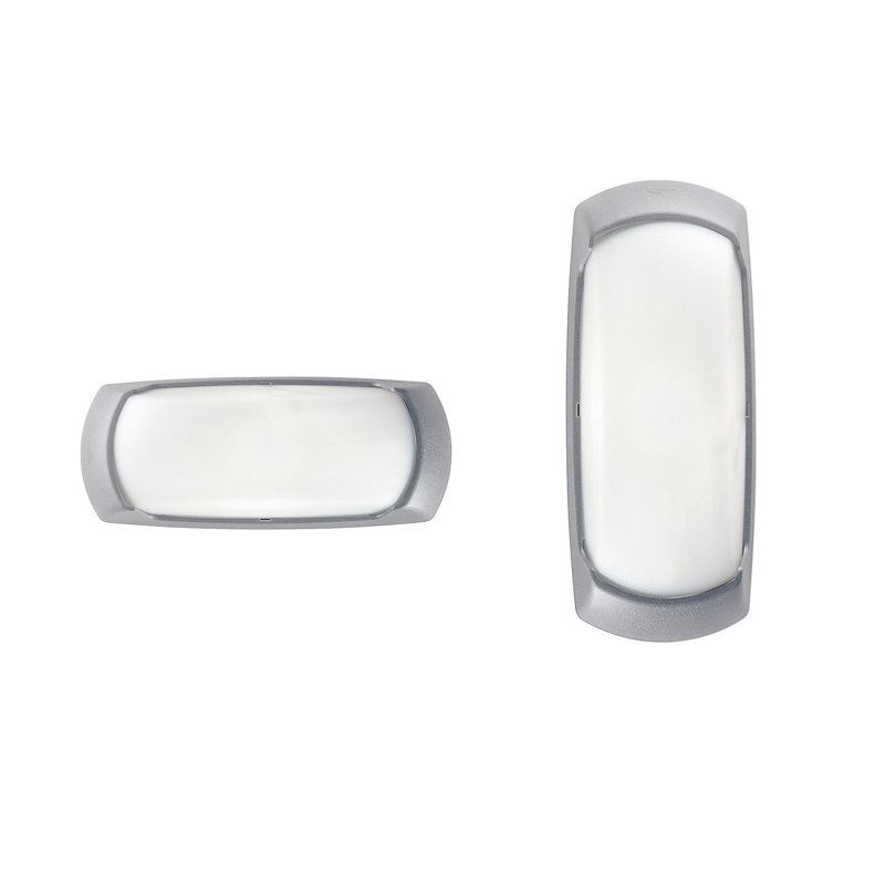Groseiller LED Outdoor Bulkhead Light, Grey