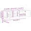 TV Cabinet 150 X 30 X 50 Cm Engineered Wood-1289580726