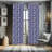 Floral Semi-Sheer Rod Pocket Curtain Panels-45969354