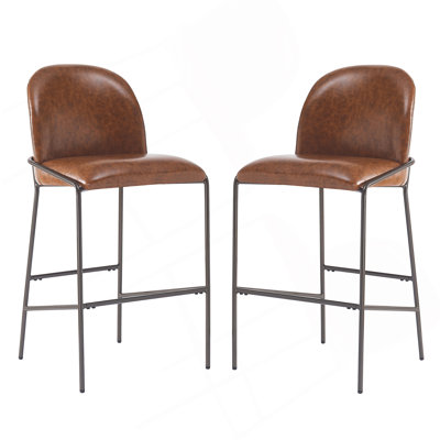 Ensemble de 2 tabourets de bar Galen