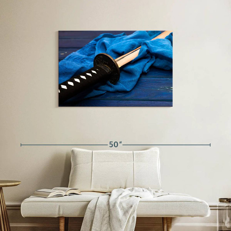 Samurai Sword, 24" H x 36" W