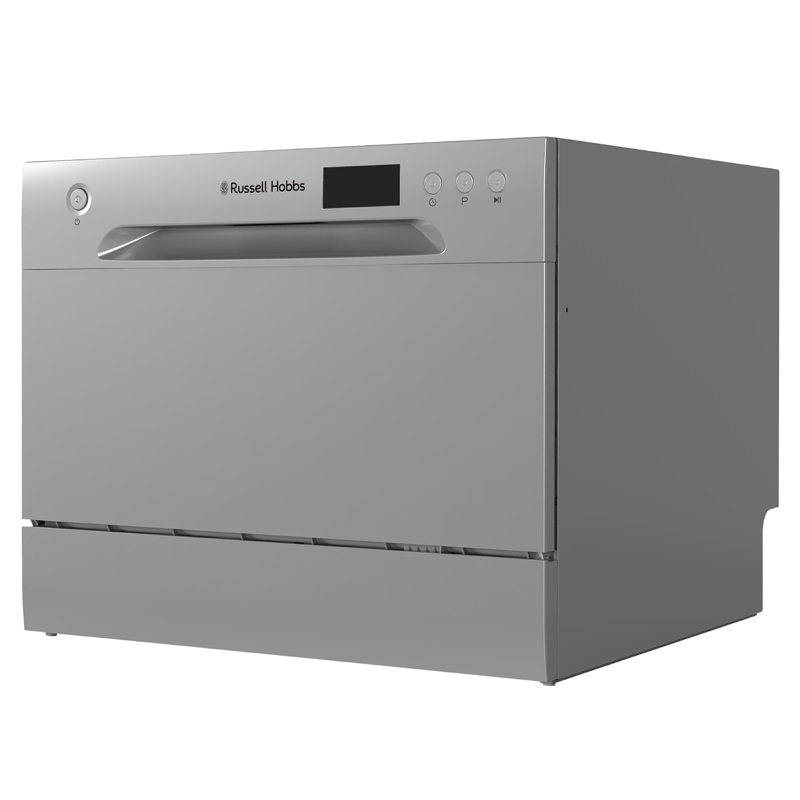 Russell Hobbs Rh6ttdw0d1s6 Place Setting Table Top Dishwasher - Silver