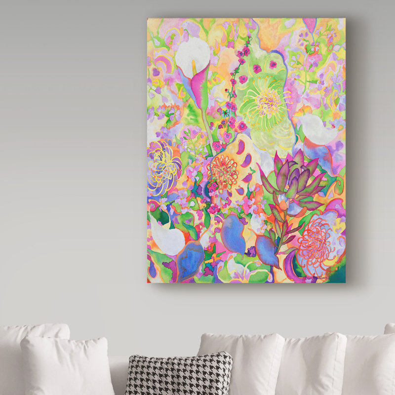 «Soul Speak» par Taryn, reproduction d'art sur toile tendue, H 19 po x l 14 po