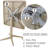 Round Outdoor Folding Dining Table