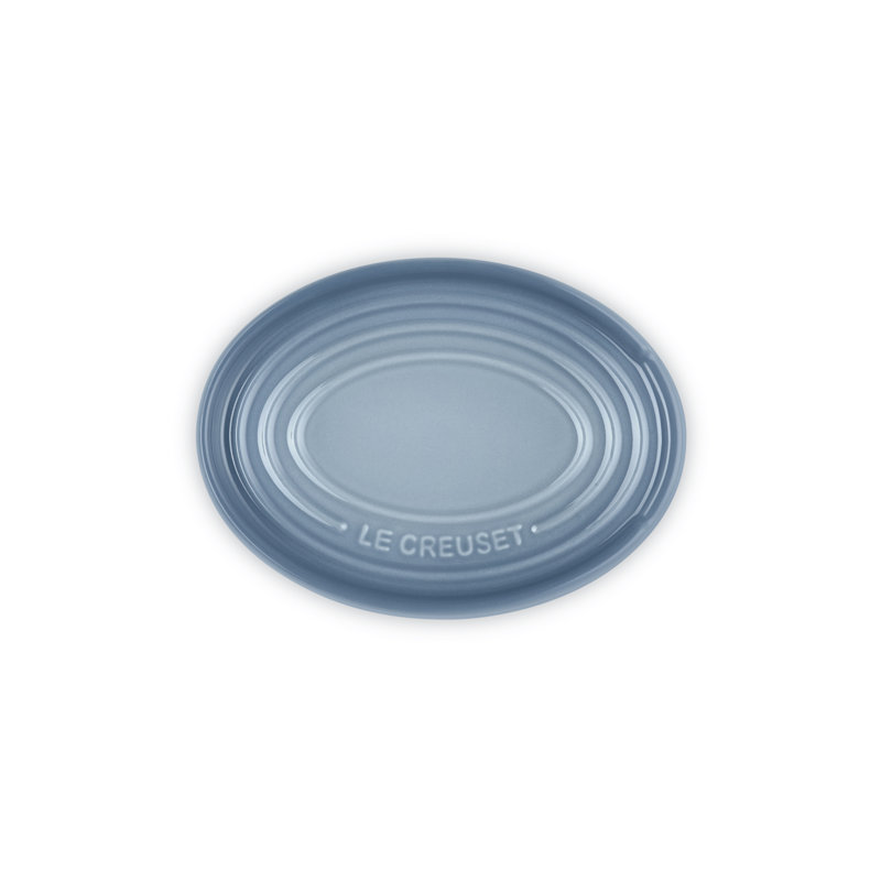 Le Creuset Stoneware Oval Spoon Rest, Chambray