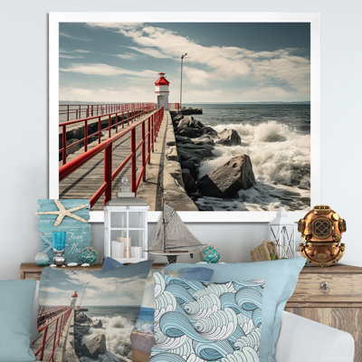 " Pier Whispering Waves II "