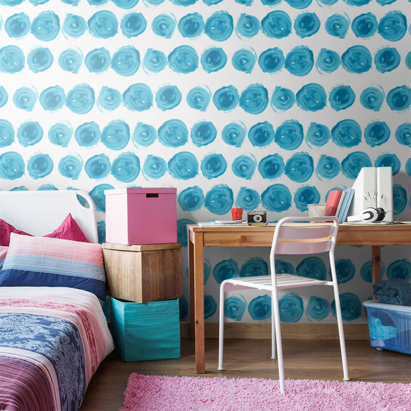 Areiona 2.5m x 2.5m Matte Peel & Stick Mural, 250 x 250cm