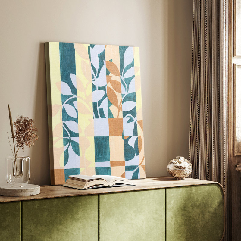 «Chequered Cutting I» sur mesure, galerie Cavas, H 60 po x l 40 po