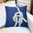 Embroidered Cotton Blend Pillow Cover