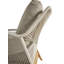 Chaise de patio avec coussins Danal Fiddler