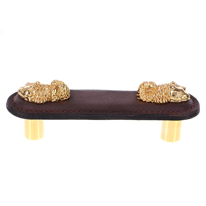 Pollino Bar / Handle Pull, Polished Gold