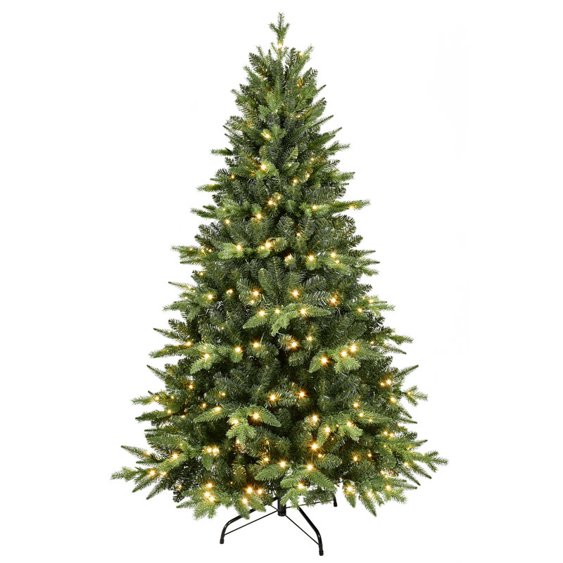 Arbre de Noël artificiel vert pré-éclairé , 5'