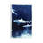Indigo Sharks by Broken Bones - Wrapped Canvas Painting-1575569388