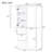Figueredo Elegant Storage Cabinet - Spacious Bathroom Storage with Doors and Three Drawers - Upgrade Your Space Today-715303216