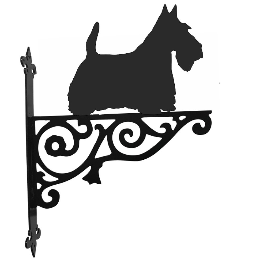 Scottish Terrier Ornamental Bracket