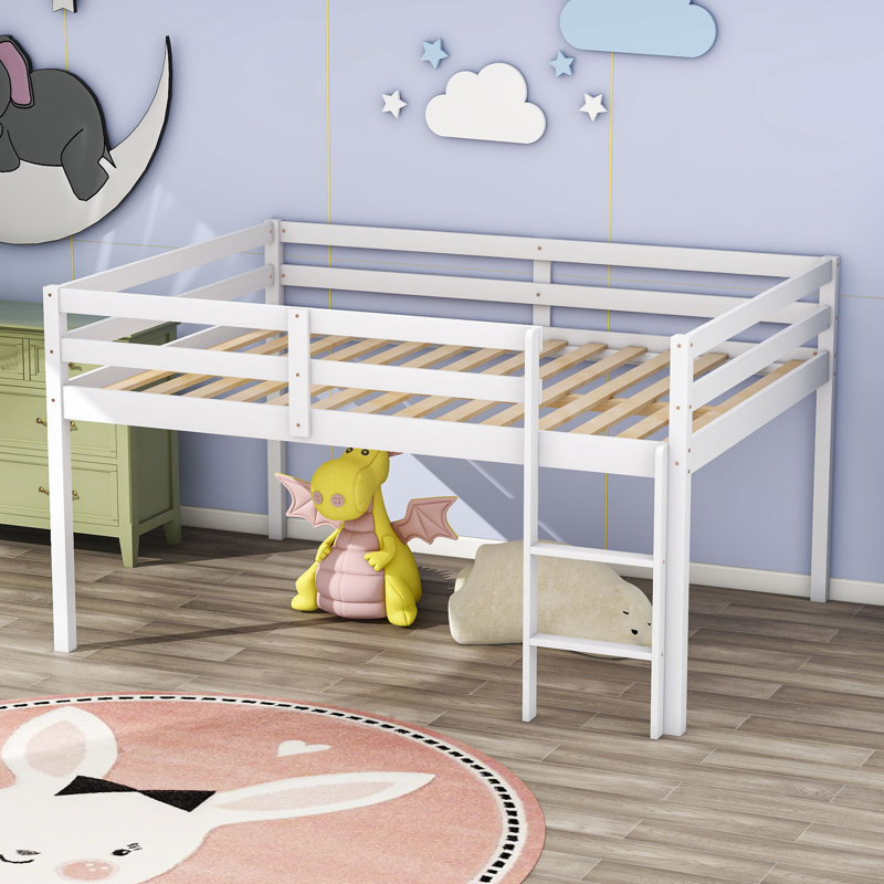 Lit mezzanine double Haval par Harriet Bee, Blanc