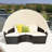 75.5'' Polyethylene (PE) Wicker Outdoor Patio Daybed