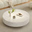 Table basse simple en marbre de style crème de luxe-104935557