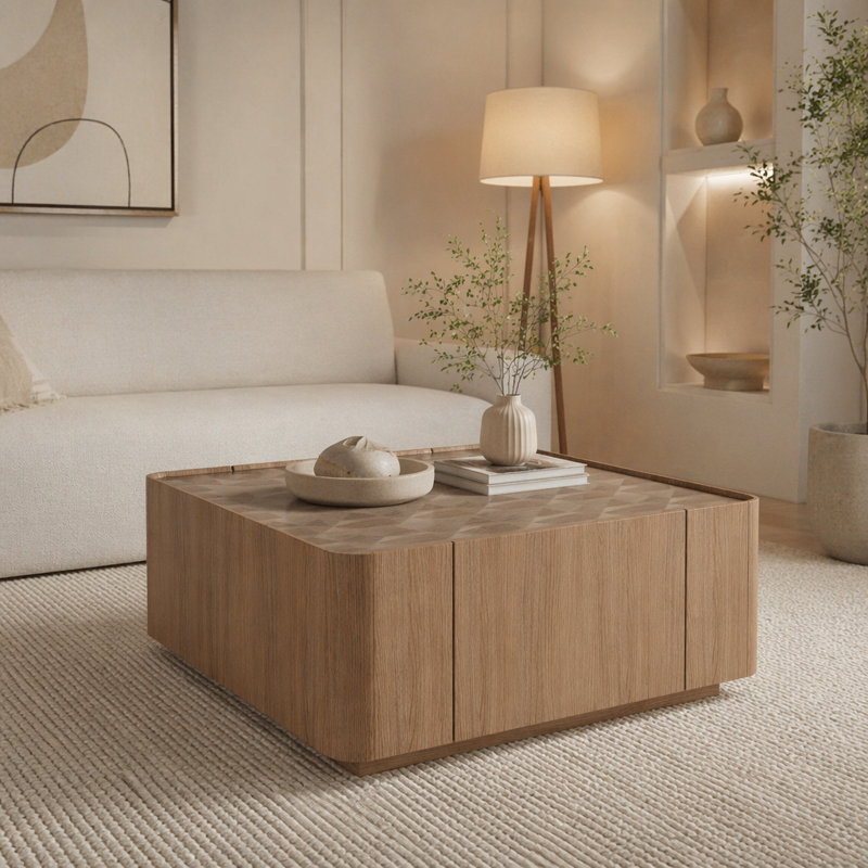 Table basse Modern, 31,5 po - Carré