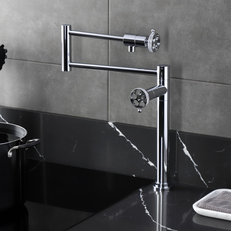 Robinet remplisseur Kingston, Chrome poli
