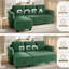 Canapé-lit en forme de L 79 po avec 2 sacs de rangement latéraux-1619501161