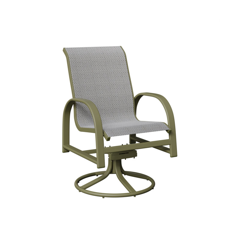 Chaise berçante berçante pivotante Berlin Gardens, Corbeau Jazzy, Vert sauge