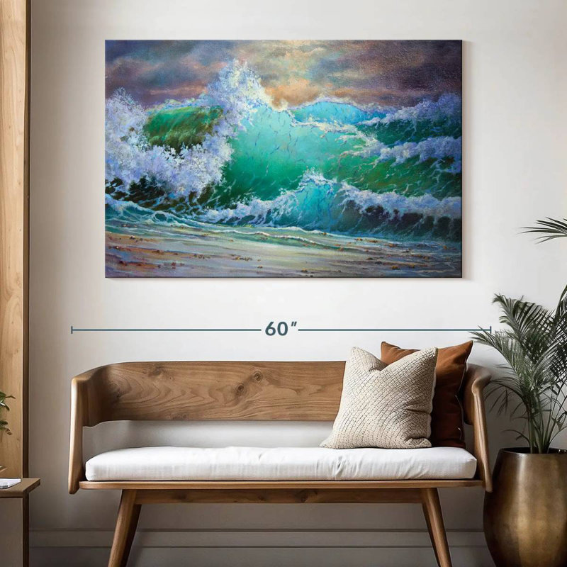 Gillard Waves, 34" H x 51" W