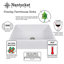 23.25'' L Single Basin Kitchen Sink