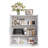 Solid Wood Accent Storage Cabinet-250079299-250079298
