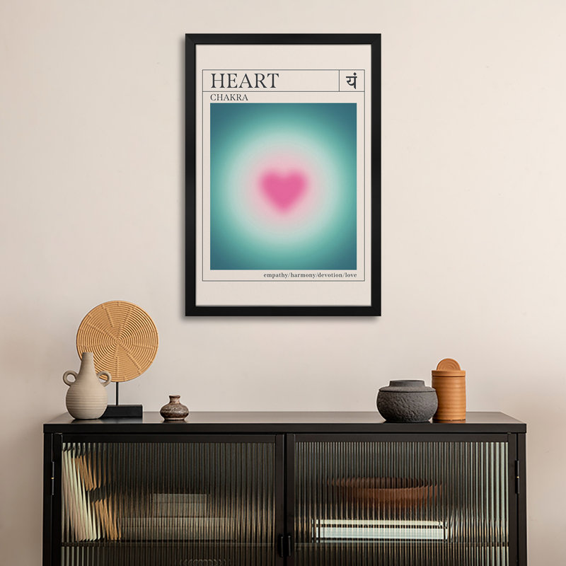 Chakras II - reproduction d'art murale - affiche de galerie, H 32 po x l 24 po