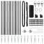 Vidaxl Fence With Posts Steel-116797760-116797769