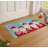 Santa & Snowflakes Ultra-thin Indoor Doormat-1488198286-1488198281