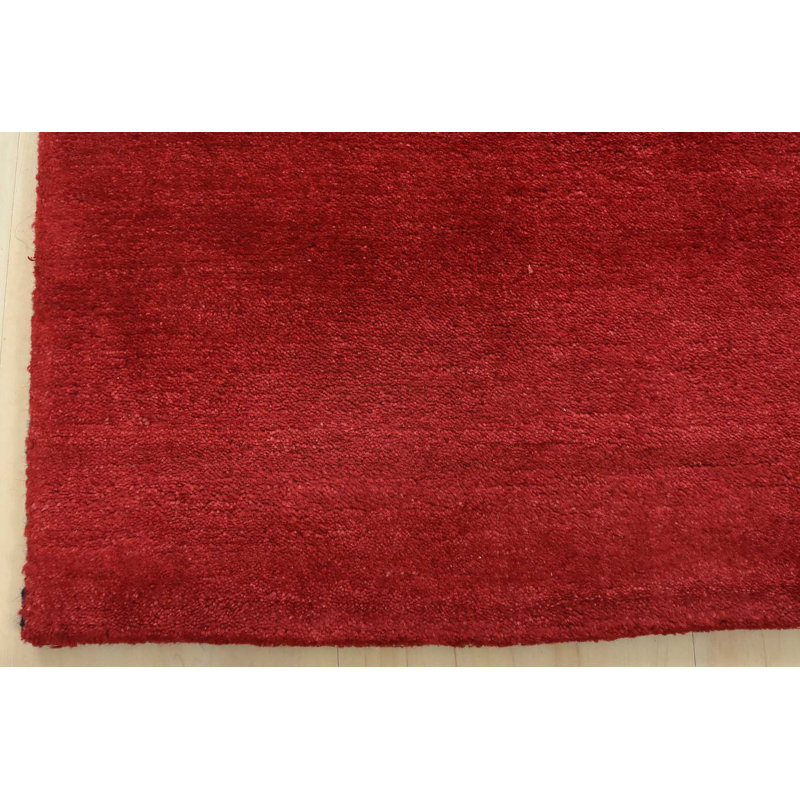 Kinkaid Hand Knotted Wool Indoor Rug, Rectangle 4' x 5'8"