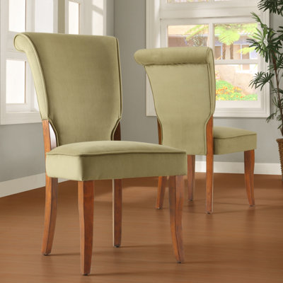 Aukeem 20.5'' H Velvet Upholstered Side Chair
