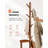 Freestanding Hall Tree With 8 Hooks ，Storage Shelf, Solid Wood Base,  Tall Coat Rack Stand For Coats, Hats, Bag In Entryway, Bedroom, Living Room