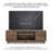 Zadilyn 72" TV Stand For Tvs Up To 81"