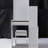 Small Space- Left Vanity Table With Cushioned Chair, Large Sliding Mirror, Multi-Layered Storage, Stylish Dresser In White Bedside For Tiny Spaces, Seat & Extra Compact Areas-755378459