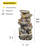 Outdoor Water Fountain Large Stone Fountain with LED Light for Patio Yard Garden Backyard Decking Outdoor or Entryway Decor 30''