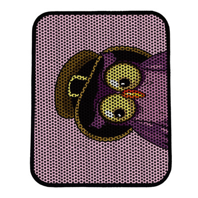 Tapis pour litière de qualité supérieure, 18 po x 24 po | 50% PVC / 50% polyester, lavable à la machine et passer l'aspirateur | Conception durable et facile à nettoyer pour les propriétaires d'animaux de compagnie | Protégez vos planchers des dégâts de la litière