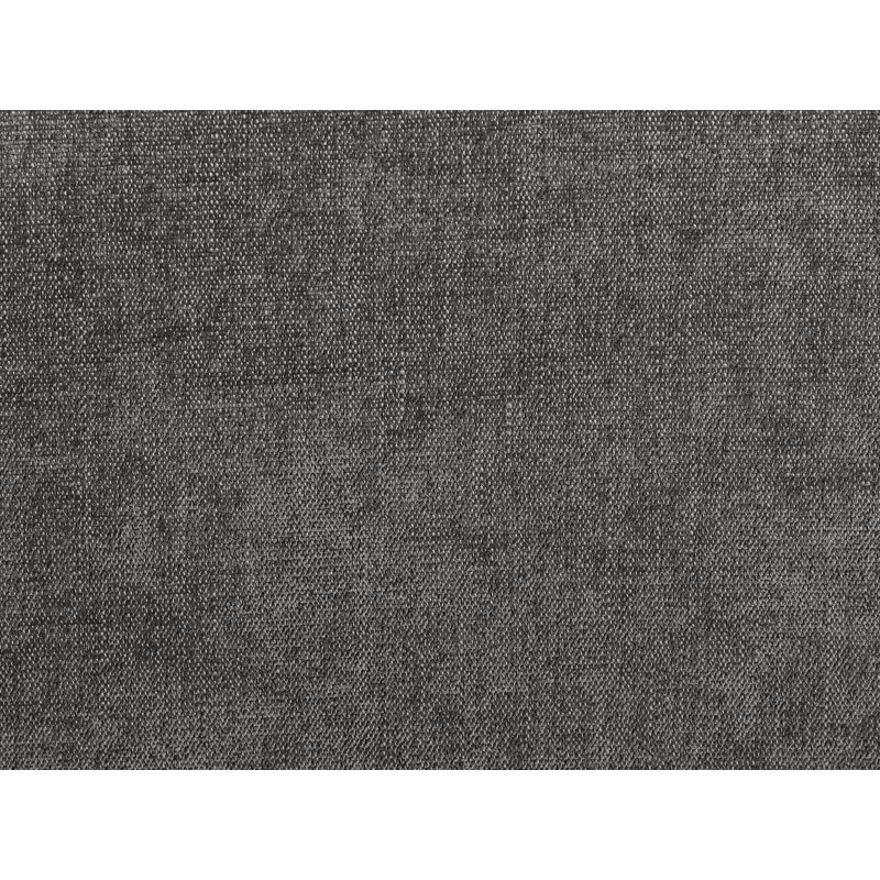 Canapé rembourré 4 pièces en L de 93 po avec repose-pieds, Gris chenille