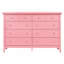 Charmante commode décontractée rose