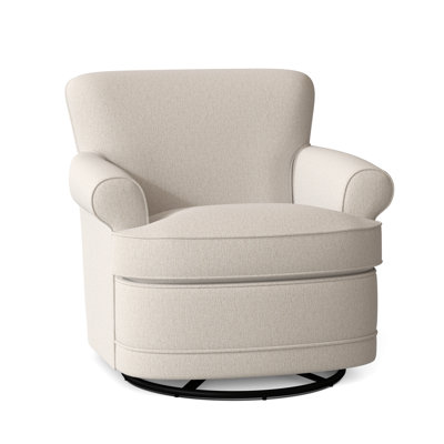 Maxton Upholstered Swivel Armchair