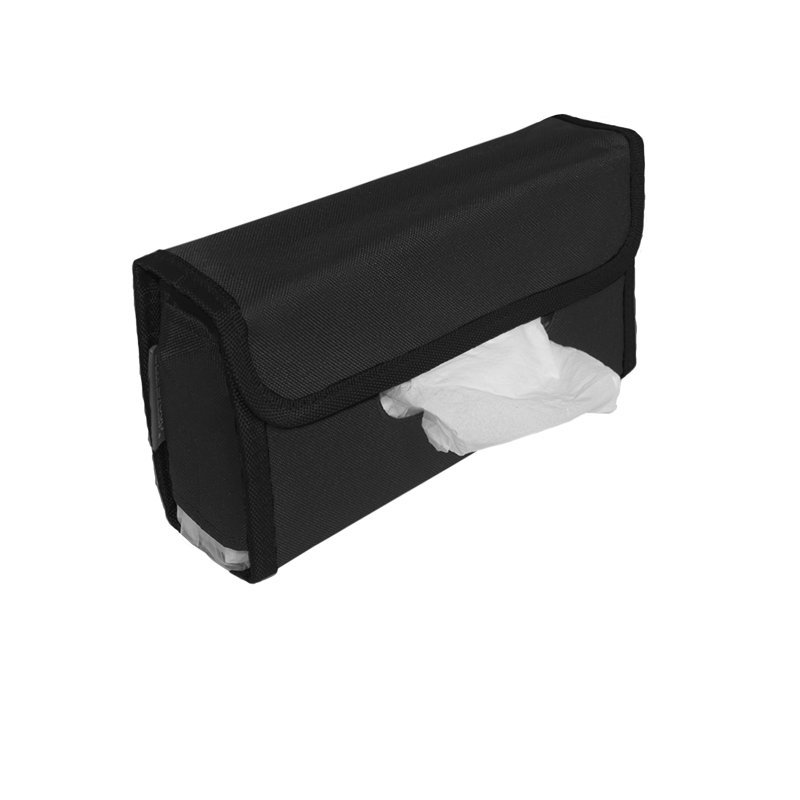 Couvercle de boîte à mouchoirs pour voiture, Noir