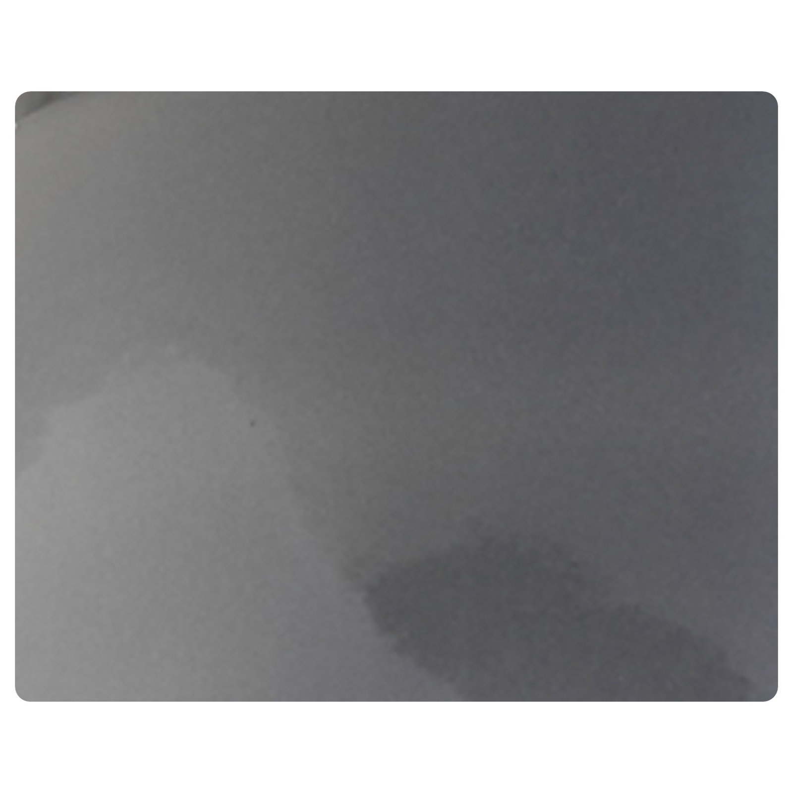 Single Light Flush Mount, Gloss Gray